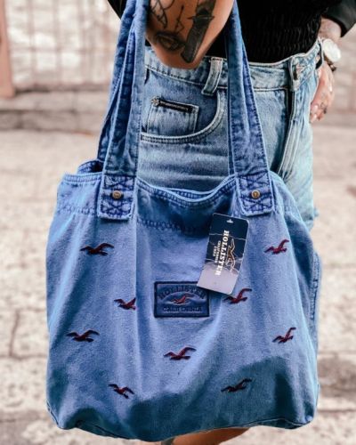 Bolsa Hollister Azul