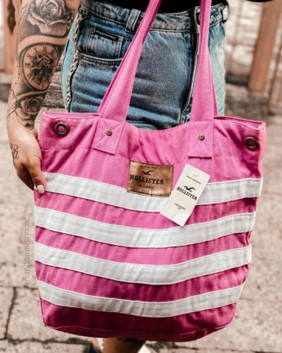 Bolsa Hollister Rosa