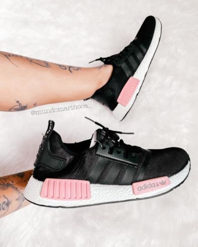 Tênis Adidas Preto Rosa