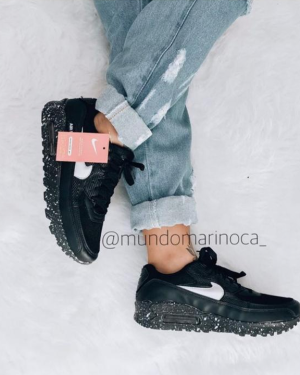 Tênis Nike Preto Total