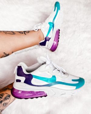 Tênis Nike Verde Branco, tam.36