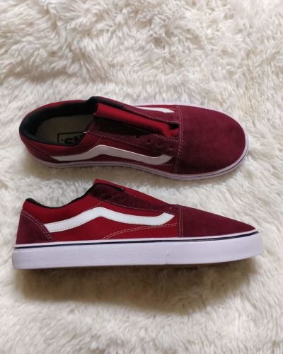 Tênis Vans Camurça Slip Vinho